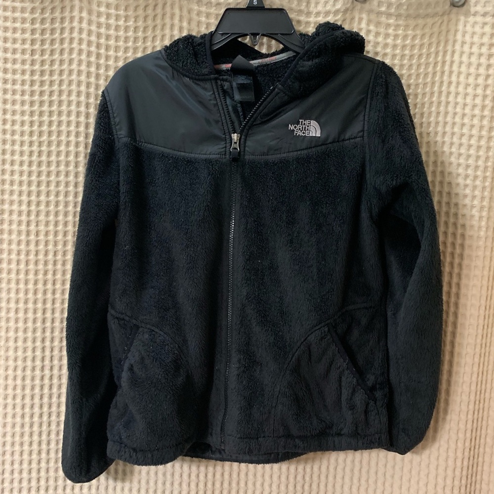 Kids hooded plush Zipped jacket